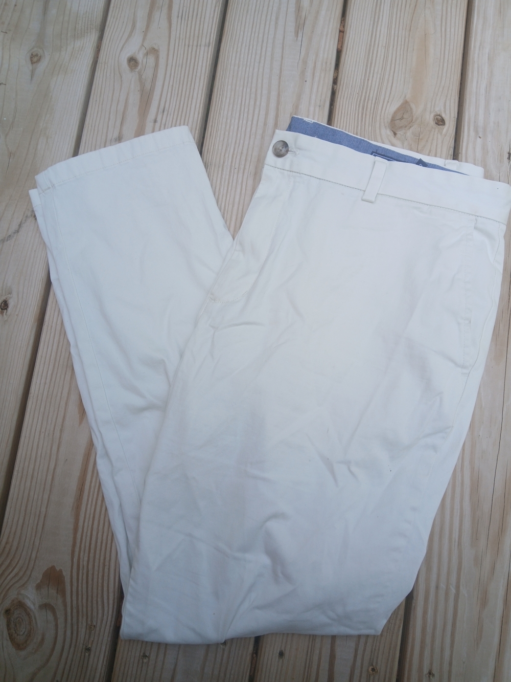 Vineyard Vines Men's White Chino Pants